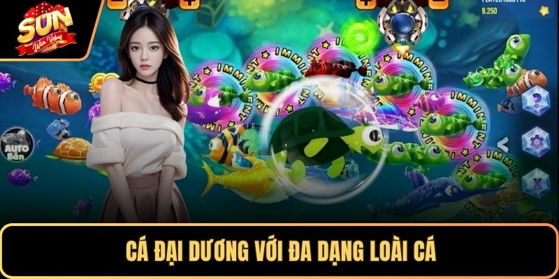 Cá đại dương với đa dạng loài cá