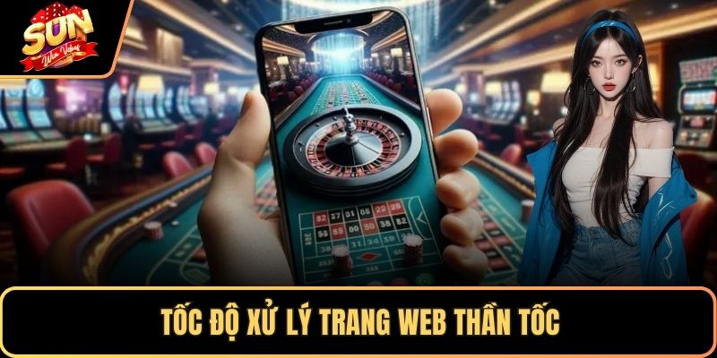 Tốc độ xử lý trang web thần tốc